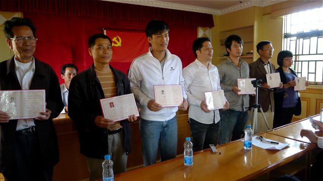 Wukan's democratically elected Village Committee